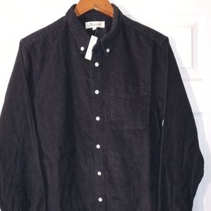 NWT Madewell corduroy shirt